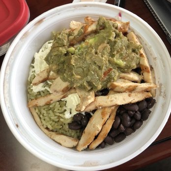 Los Compadres - Burrito bowl with guacamole - Mexican Near Me - Fort Lee, New Jersey