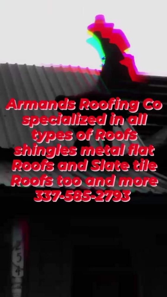 Slide of Armands Roofing