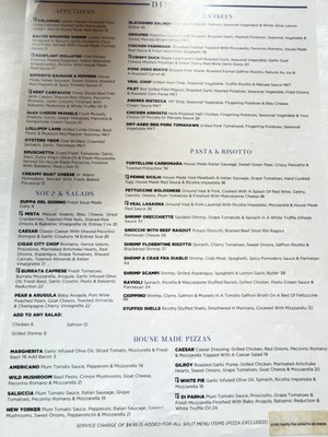 Menu photo 1 Bernini Tampa, FL