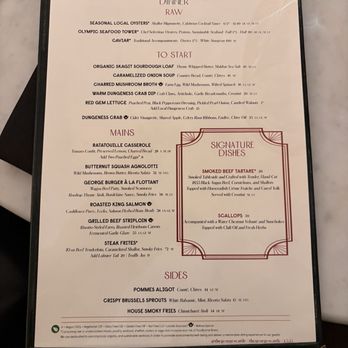 The George - Menu - food - New American Near Me - Seattle, Washington The George - Menu - food - New American Near Me - Seattle, Washington