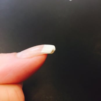 Woodlands Nail Spa - This is on my left thumb, it broke a couple of days after. - Nail Salons Near Me - Spring, Texas Woodlands Nail Spa - This is on my left thumb, it broke a couple of days after. - Nail Salons Near Me - Spring, Texas