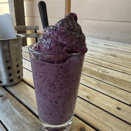 Blueberry smoothie