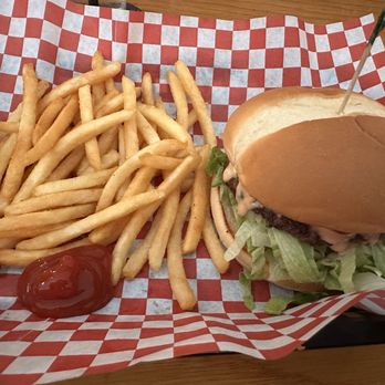 The Old Barn - Burger and fries happy hour - Sports Bars Near Me - Portland, Oregon The Old Barn - Burger and fries happy hour - Sports Bars Near Me - Portland, Oregon