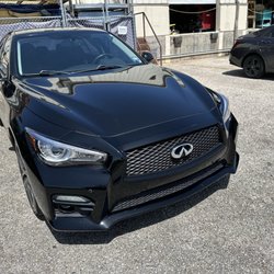 Classic Collision - Brand New Front bumper repair & grill repainted