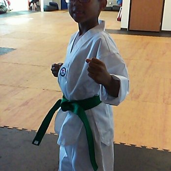 PANTHER Martial Arts and Personal Training - He got his green belt - Karate Near Me - VAN NUYS, California PANTHER Martial Arts and Personal Training - He got his green belt - Karate Near Me - VAN NUYS, California