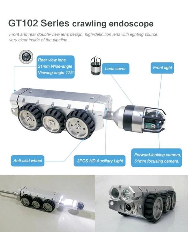 Slide of Pipeline Camera Inspections