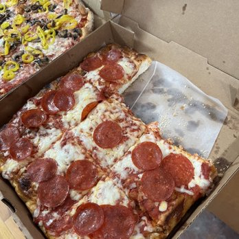 KT's Pizza - Thick, 1/2 order, most of it went uneaten. - Pizza Near Me - Jacksonville, Florida