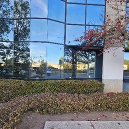 Exterior outside entrance of Coastline Tint - Dual Reflective tint installed to reduce heat, glare and UV rays for an office in Rancho Santa Margarita. - Aliso Viejo, California Exterior outside entrance of Coastline Tint - Dual Reflective tint installed to reduce heat, glare and UV rays for an office in Rancho Santa Margarita. - Aliso Viejo, California
