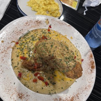 Superhero Chefs - Catfish & Grits with a side of Eggs - Breakfast & Brunch Near Me - Huntsville, Alabama Superhero Chefs - Catfish & Grits with a side of Eggs - Breakfast & Brunch Near Me - Huntsville, Alabama