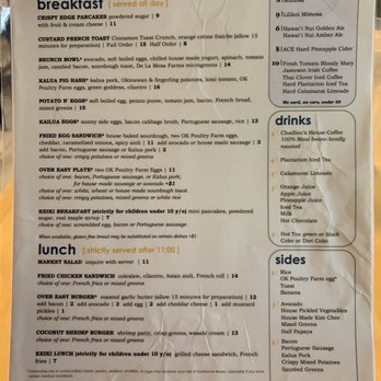 Over Easy - Open for bkft & lunch. Same owners as Easy Que. They even have loco moco with briskets. - Breakfast & Brunch Near Me - Kailua, Hawaii Over Easy - Open for bkft & lunch. Same owners as Easy Que. They even have loco moco with briskets. - Breakfast & Brunch Near Me - Kailua, Hawaii