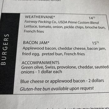 Weathervane Restaurant - Gluten free options - American Near Me - Charlevoix, Michigan Weathervane Restaurant - Gluten free options - American Near Me - Charlevoix, Michigan