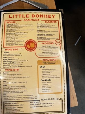 Menu photo 1 Little Donkey Downtown Montgomery, AL Menu photo 1 Little Donkey Downtown Montgomery, AL