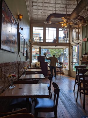 Photo of Sidamo Coffee and Tea - Washington, DC, DC, US. view from the inside