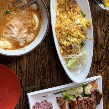 Thai District - Phad Thai, Pork Noodle Soup and Tiger cry steak. - Thai Near Me - Long Beach, California Thai District - Phad Thai, Pork Noodle Soup and Tiger cry steak. - Thai Near Me - Long Beach, California