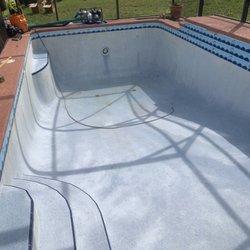 Family First Pools - Drain and clean. After