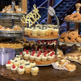 Dessert Bar  - cupcakes, s'mores bars, banana pudding cups, churro donuts , crispy treats...and more.