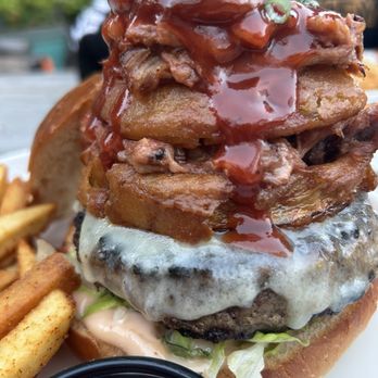 The Love Shack Grill - Volcano burger - Barbeque Near Me - Warren, Rhode Island The Love Shack Grill - Volcano burger - Barbeque Near Me - Warren, Rhode Island