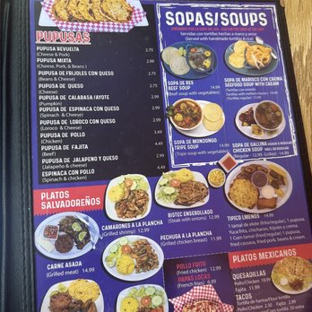 Limeños Restaurant - Main menu - Salvadoran Near Me - Houston, Texas Limeños Restaurant - Main menu - Salvadoran Near Me - Houston, Texas