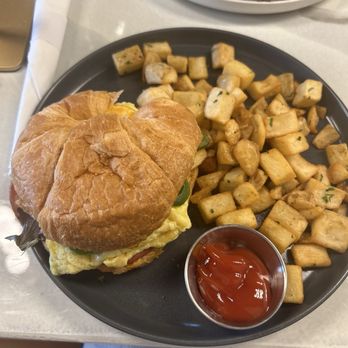 Bella Fusion Restaurant - Croissant Sandwich - Latin American Near Me - Charlotte, North Carolina Bella Fusion Restaurant - Croissant Sandwich - Latin American Near Me - Charlotte, North Carolina