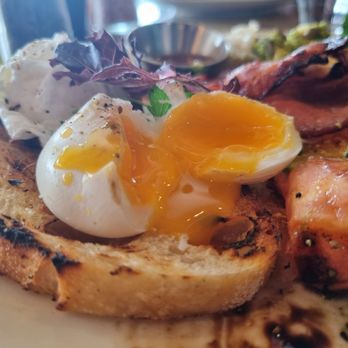 CLOVE N' HONEY - Perfectly poached.. Dripping hot - Cafes Near Me - Stones Corner, QLD