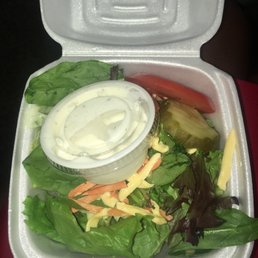Side salad for catfish platter Side salad for catfish platter