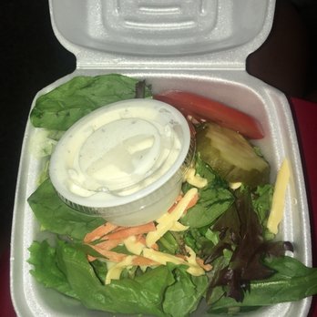 Jumbo Joe's - Side salad for catfish platter - Burgers Near Me - Lubbock, Texas Jumbo Joe's - Side salad for catfish platter - Burgers Near Me - Lubbock, Texas