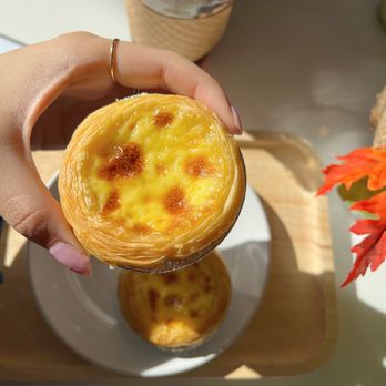 The Well Coffee - Portuguese egg tart - Coffee & Tea Near Me - Flushing, New York The Well Coffee - Portuguese egg tart - Coffee & Tea Near Me - Flushing, New York