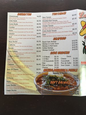 Menu photo 2 Dos Juanitos Mexican Food Burleson, TX Menu photo 2 Dos Juanitos Mexican Food Burleson, TX