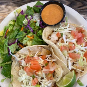 Costa Azul Restaurant - Shrimp taco lunch - Mexican Near Me - Santa Ana, California