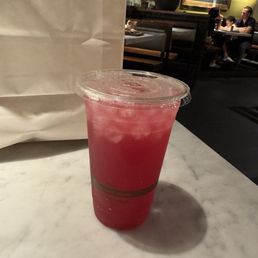 Minty pink lemonade Minty pink lemonade