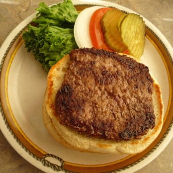 Ranch Hand Trail Stop - Buffalo burger. It was tasty:) - American Near Me - Montpelier, Idaho Ranch Hand Trail Stop - Buffalo burger. It was tasty:) - American Near Me - Montpelier, Idaho
