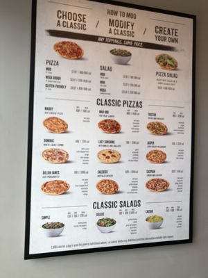 Menu photo 2 MOD Pizza Colorado Springs, CO
