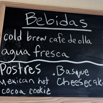 Mesa Agricola - Drinks and desserts menu - Tacos Near Me - Escondido, California Mesa Agricola - Drinks and desserts menu - Tacos Near Me - Escondido, California
