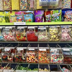 Candy World - So, many choices. But, my granddaughter knew just what she wanted.