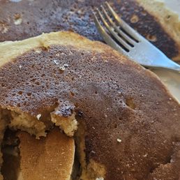 Well done pancakes. Well done pancakes.