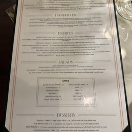 Menu Menu