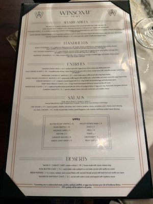 Menu photo 5 Winsome Prime Dallas, TX Menu photo 5 Winsome Prime Dallas, TX