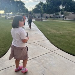 Laveen Elementary School - Middle park of the school