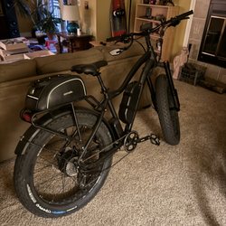 Area 13 Ebikes - The infamous piece of junk Blackbird.