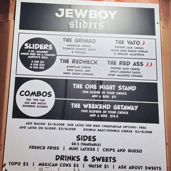 JewBoy Sliders - New adventures - Burgers Near Me - Austin, Texas JewBoy Sliders - New adventures - Burgers Near Me - Austin, Texas