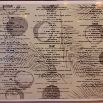 Coconut Cafe - Menu side 2 - Laotian Near Me - Merced, California Coconut Cafe - Menu side 2 - Laotian Near Me - Merced, California