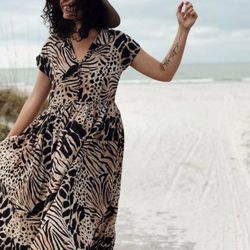 Novella Royale - The Jamie Dress in Brown Budapest