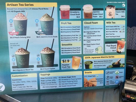 Menu photo 2 Bamboo Boba Beaverton, OR