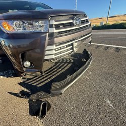 Vision Auto Sales - These are a few of the pieces of our car that we collected from along the freeway.