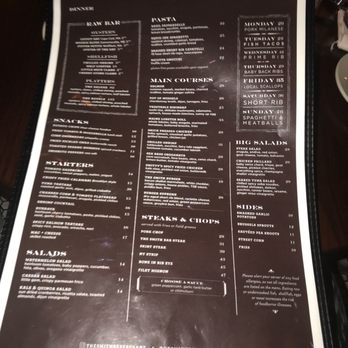 The Smith - Menu side 1 - New American Near Me - New York, New York The Smith - Menu side 1 - New American Near Me - New York, New York