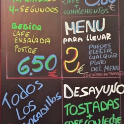 Gallardo - Precios del bar