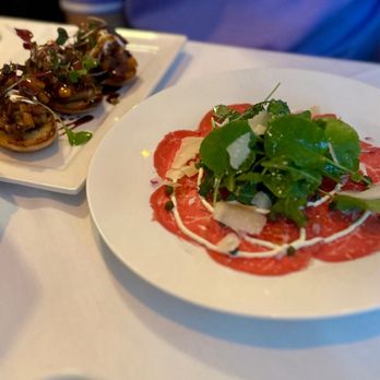 Mattone Ristorante - Pork bruschette and carpaccio - Italian Near Me - Sacramento, California