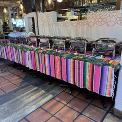 Old Juan's Cantina - Buffet offerings (enlarge to see names of dishes)...