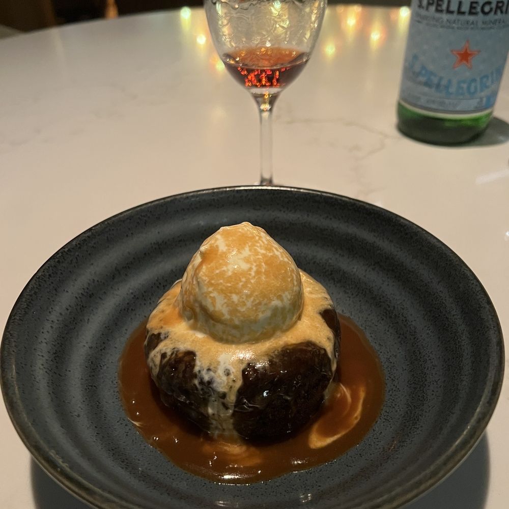 Ramsay's Kitchen - crazy dense and rich sticky toffee. - New American Near Me - Las Vegas, Nevada Ramsay's Kitchen - crazy dense and rich sticky toffee. - New American Near Me - Las Vegas, Nevada