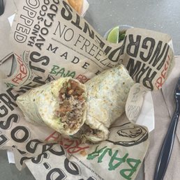 Chicken Baja Burrito